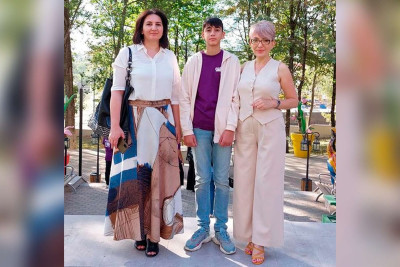 Milli Qəhrəman Polad Həşimovun ailəsi Şuşanı ziyarət edib