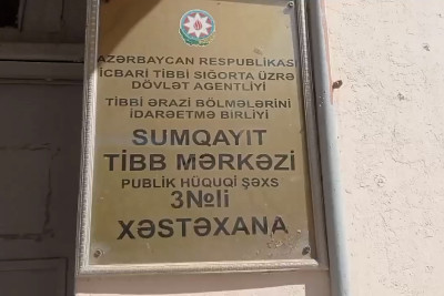 H.Z. Tağıyev qəsəbəsindəki tibb müəssisəsi baxımsız qalıb