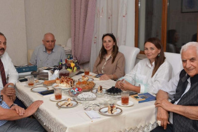 Sumqayıt Poeziya Evinin direktoru xalq şairi İbrahim İlyaslının qonağı olub