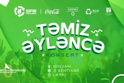 Hər kəs “Təmiz əyləncə” adlı konsertə dəvətlidir