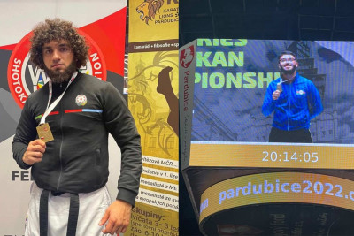 Sumqayıtlı karateçilərimiz dünya çempionatında bayrağımızı ucaldıblar