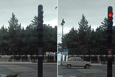 İşıqforun nasaz olması yol hərəkəti iştirakçıları arasında çaşqınlıq yaradır