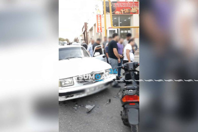 Sumqayıtda qəza: xəsarət alan var