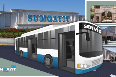 Sumqayıtlı tələbələri paytaxt universitetlərinə çatdıran servis avtobusları