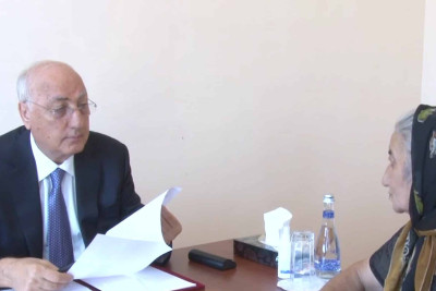 Sumqayıt: icra baçşısı vətəndaşlarla görüşüb