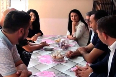 Şəhid Anar Heydərovun ailəsi ziyarət edilib