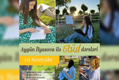 Uşaqlar üçün ödənişsiz rəsm dərsi təşkil olunacaq