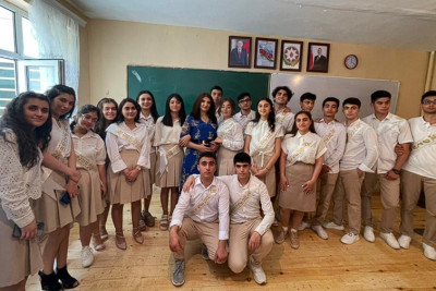 Bu təhsil oçağının iki sinfinin bütün şagirdləri ali təhsil müəssisələrinə qəbul olublar