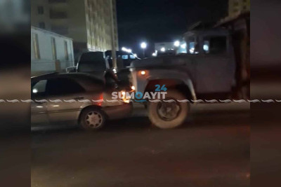 Saray qəsəbəsində yol-nəqliyyat hadisəsi baş verib