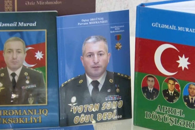 Milli Qəhrəmana həsr olunmuş kitabın təqdimatı keçirilib