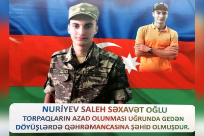 Bu gün şəhid Saleh Nuriyevin anım günüdür