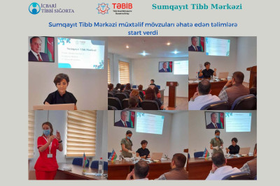 Uşaq xəstəxanasında təlim keçirilib