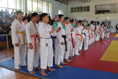 Karate üzrə Sumqayıt birinciliyinin qalibləri mükafatlandırılıblar