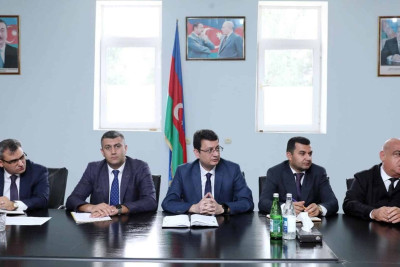 “Azəriqaz”ın rəhbər şəxsləri sahibkarlarla görüşüblər