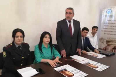 Şagirdlərə "insan alveri" mövzusunda tədbir təşkil olunub