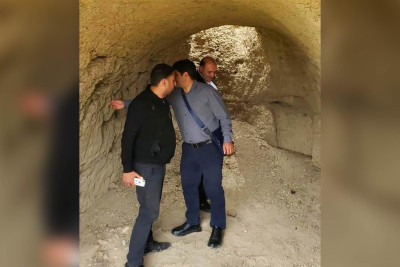 Sumqayıtda aşkar olunan mağaralarda insanlar yaşayıblar