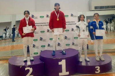 Təmsilçilərimiz qılıncoynatma üzrə çempionatda üç medal qazanıblar