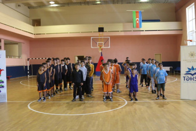 “8 Noyabr-Zəfər Günü”nə həsr olunmuş basketbol üzrə turnir keçirilib