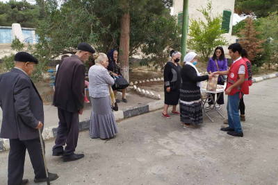 Ahıllara və fiziki imkanları məhdud uşaqlara xeyriyyə aksiyası keçirilib