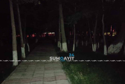“Şəhidlər” parkı axşamlar işıqlandırılmır