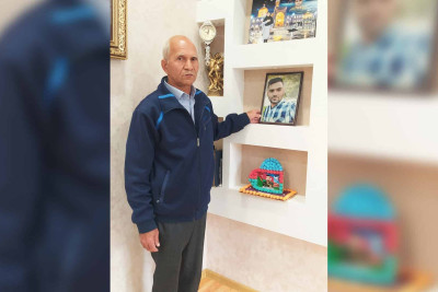 Kitabxana əməkdaşları şəhid Əbil Cəbizadənin ailəsini ziyarət ediblər