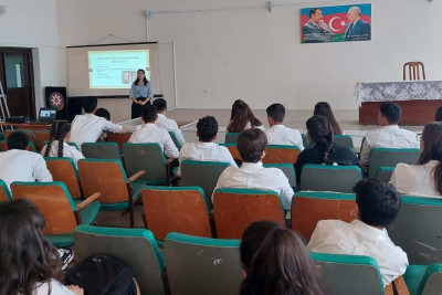 Yuxarı sinif şagirdlərinə “Bullinq” mövzusunda treninq təşkil olunub