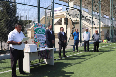 Gənclər təşkilatları minifutbol turnirində mübarizə aparıblar