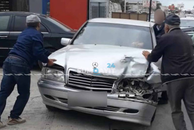 “Saray-H MTK”nın önündə daha bir qəza qeydə alınıb