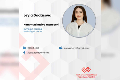 Sumqayıt Regional Mədəniyyət İdarəsində yeni təyinat