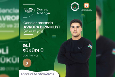 Sumqayıtlı ağır atlet Avropadan medal ilə qayıdır