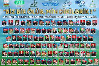 Zəfər Gününə həsr olunan stolüstü tennis yarışı təşkil olunacaq