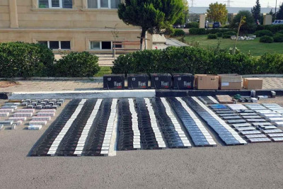 Sumqayıt: qaçaqmalçılıq yolu ilə gətirilmiş 57.560 ədəd siqarət aşkar edilib