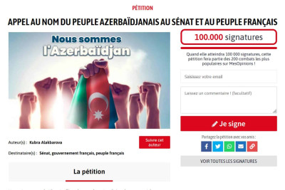 Artıq 100.000 olduq! Səsimizi bütün dünyaya eşitdirək!