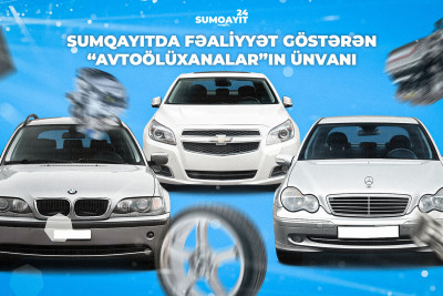 Sumqayıtda fəaliyyət göstərən “avtoölüxanalar”ın ünvanları