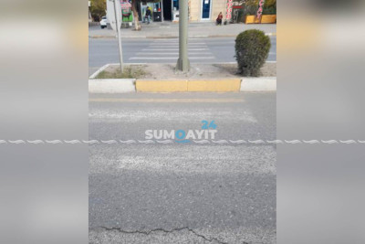 İsmət Qayıbov küçəsində “yarımçıq” keçid var