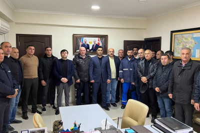Sukanal İdarəsində Zəfər Günü qeyd olunub