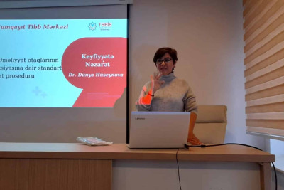Xəstəxanada maarifləndirici seminar keçirilib