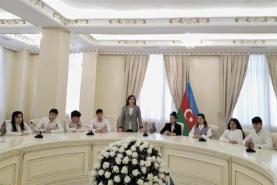Gəncləri “Korrupsiyaya qarşı mübarizə” mövzusunda maarifləndiriblər