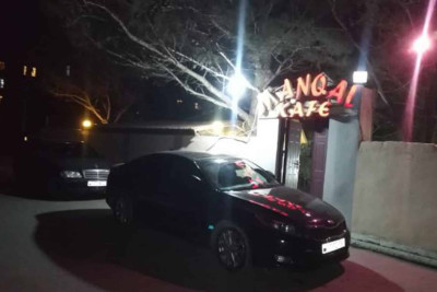 “Manqal” kafesində yanğın olub