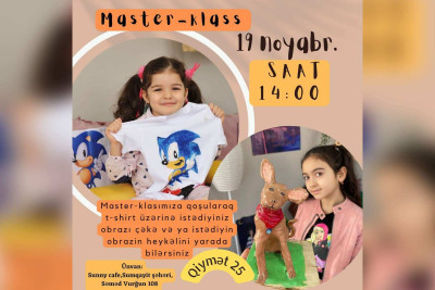 Sumqayıtda master-klas keçiriləcək