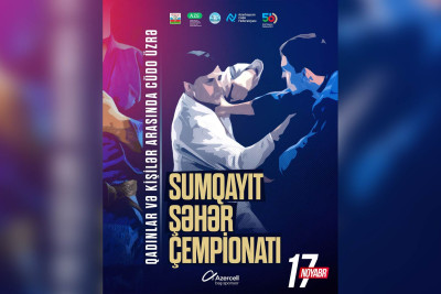 Sabah cüdo üzrə şəhər çempionatı baş tutacaq