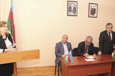 Məktəbdə şair İbrahim İlyaslı ilə görüş təşkil olunub