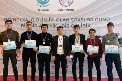 SDU-nun komandası Beynəlxalq Əlillər Gününə həsr olunmuş intellektual oyunun ikincisi olub