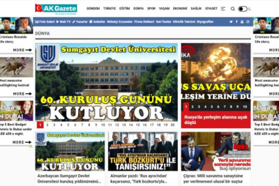 Türkiyənin xəbər portalı SDU-nun yubileyinə həsr olunan məqalə hazırlayıb
