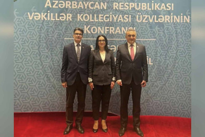 “Murov qartalının”nın xanımı Vəkillər Kollegiyasının Rəyasət Heyətinin üzvü olub