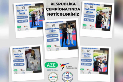 Sumqayıt taekvondoçuları beş medal qazanıblar
