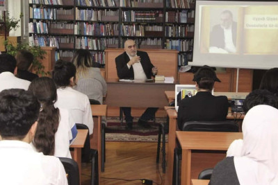 Sumqayıtda yazar Əyyub Qiyasla görüş təşkil olunub