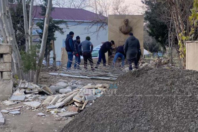 H.Z. Tağıyev qəsəbəsi: parkın təmirinə başlanılıb