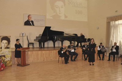 Uşaq İncəsənət məktəbində Şövkət Ələkbərovanın 100 illik yubileyi qeyd olunub