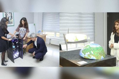 "Təfəkkür" liseyinin şagirdləri “Gələcəyin mühəndisi” müsabiqəsinə qatılıblar